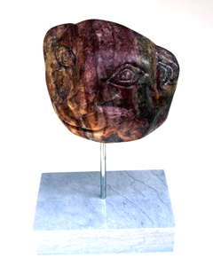 "Chesire Cat" - Sunset Alabaster